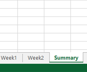 Multiple Sheets in Excel